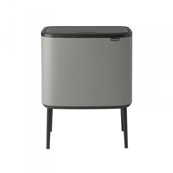 Kosz TOUCH BIN BO 3x11L Mineral Concrete Grey