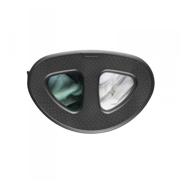 Kosz na bieliznę 55L SELECTOR Matt Black / Dark Grey Plastic Lid