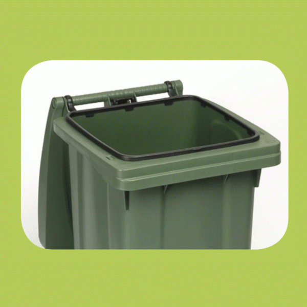 Pojemnik na odpady 120L z mechanizmem pedałowym STEFANPLAST