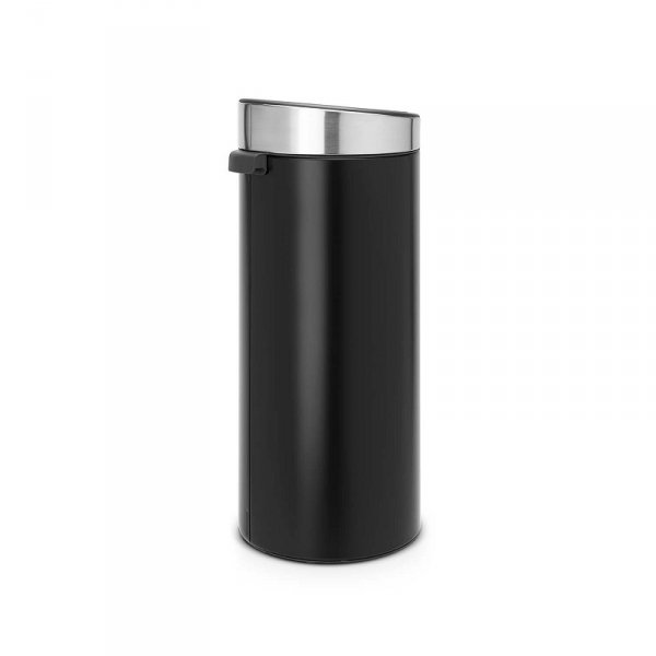 Kosz TOUCH BIN NEW 30L Matt Black / Matt Steel FPP
