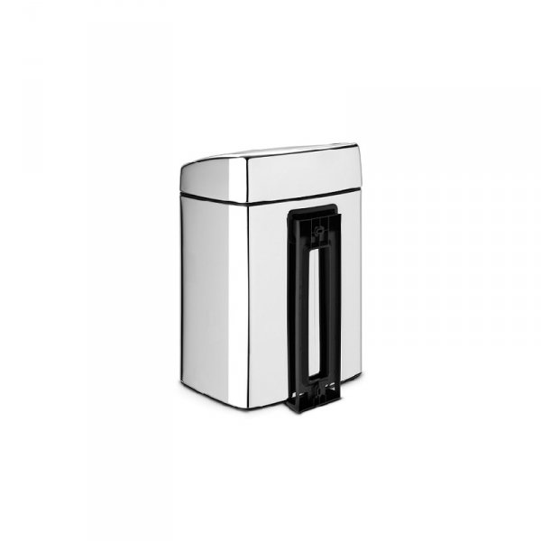 Kosz TOUCH BIN 10L prostokątny Brilliant Steel