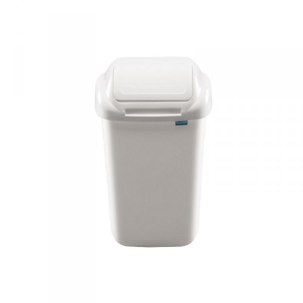 609-01 - Kosz na śmieci STANDARD 30L biały