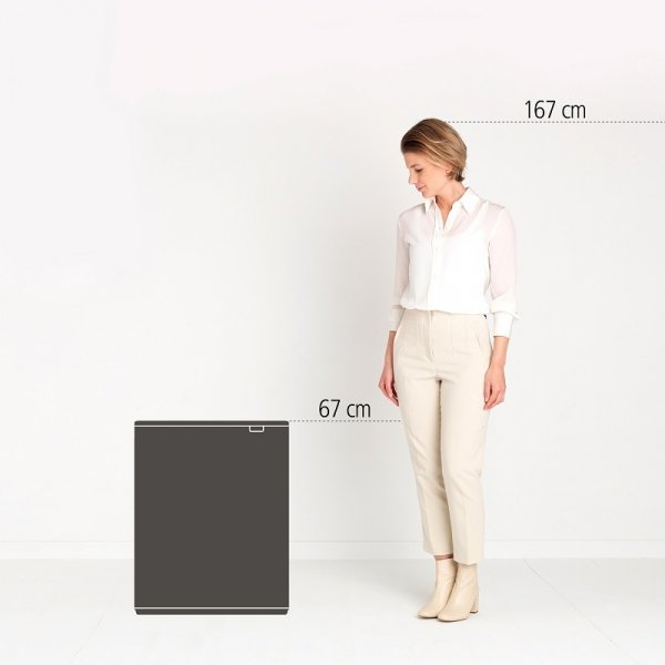 Kosz TOUCH BIN BO 60L White