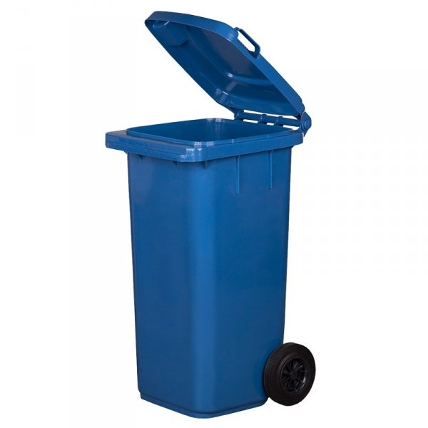 Pojemnik na odpady 120L niebieski