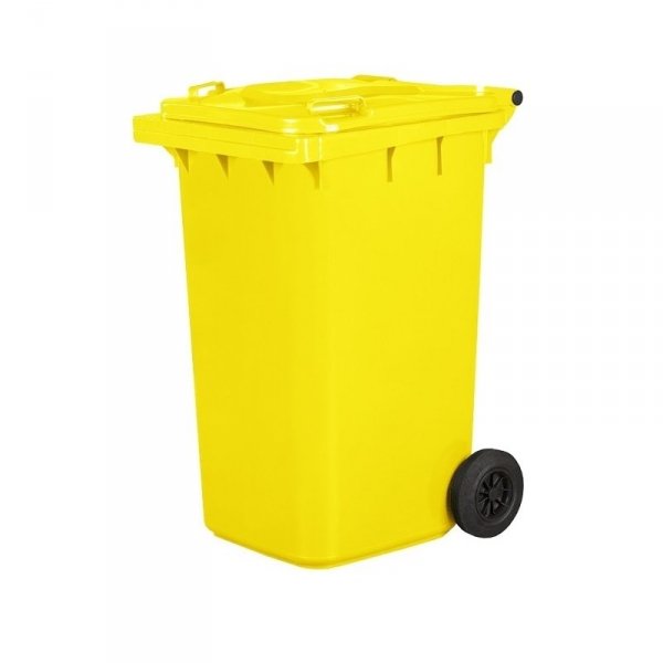 Pojemnik na odpady 240L żółty