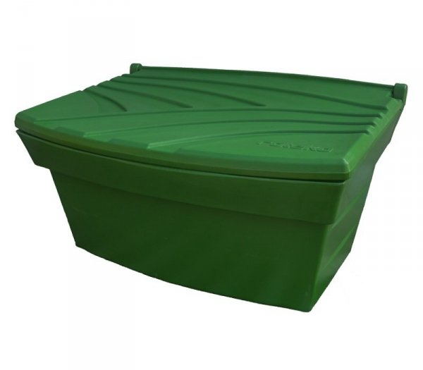 Pojemnik na sól piasek 300L zielony