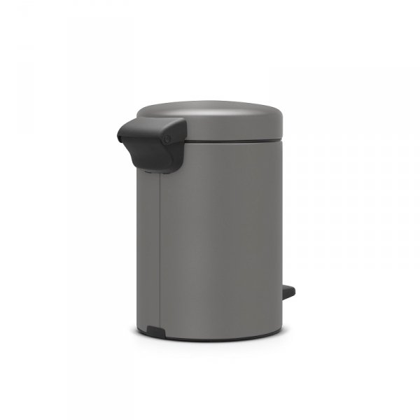 Kosz Pedałowy NEWICON 3L Mineral Concrete Grey