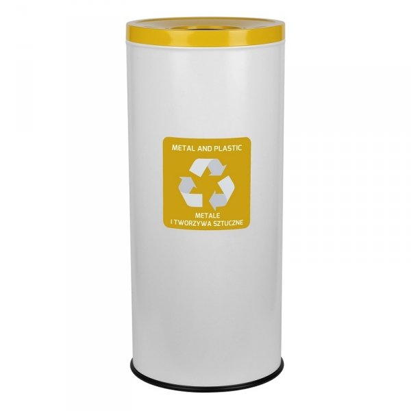 Kosz do segregacji odpadów EKO NORD 45L plastik metal