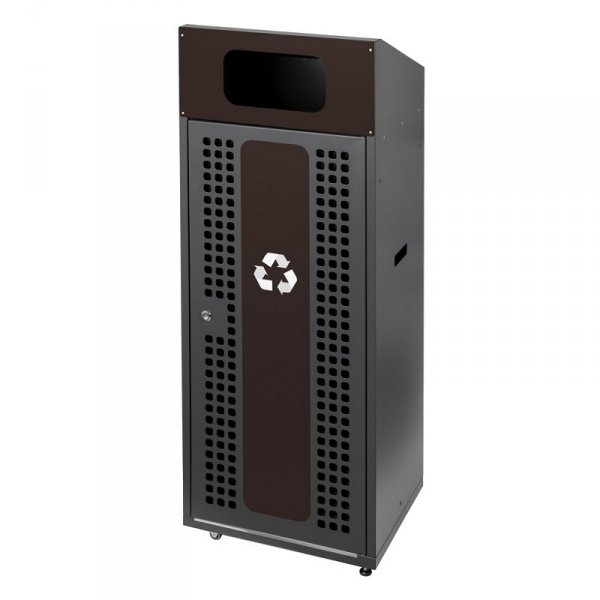 Kosz do segregacji TITAN 180L bio , z funkcją łączenia