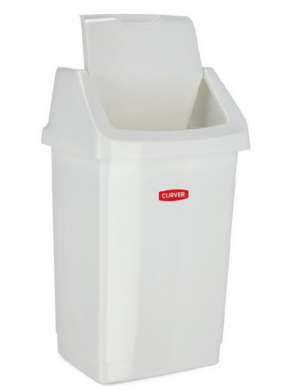 Kosz na śmieci Click-It 50L biały 