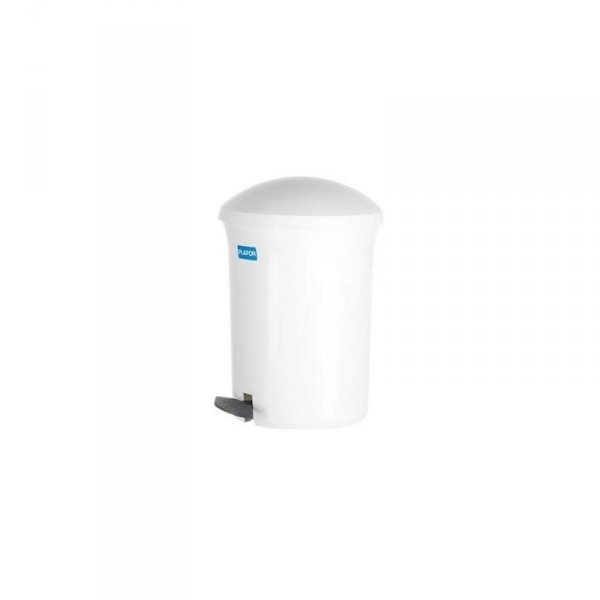 537-00 - Kosz na śmieci 3,8L z pedałem biały