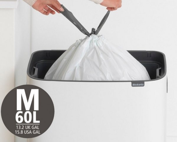 Kosz TOUCH BIN BO 60L Mineral Concrete Grey