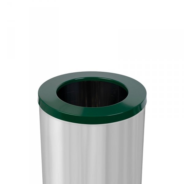 Kosz do segregacji odpadów EKO PRESTIGE 75L szkło ( stal połysk )