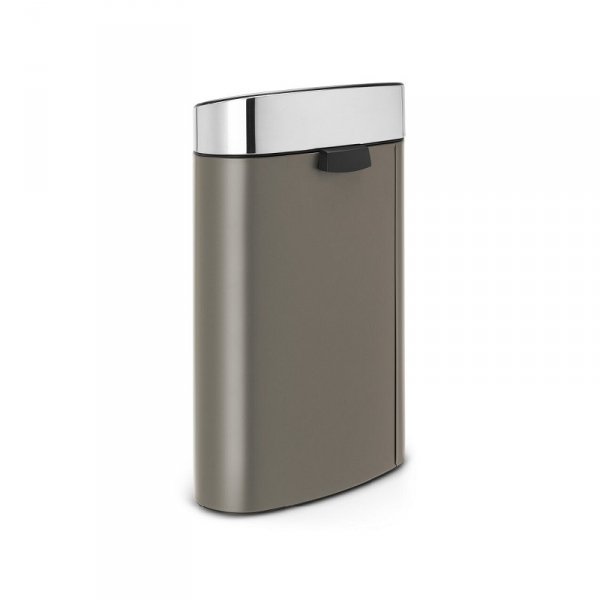 Kosz TOUCH BIN NEW 40L Platinum / Matt Steel