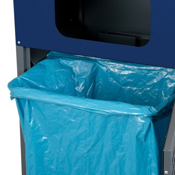 Kosz do segregacji TITAN 180L papier , z funkcją łączenia