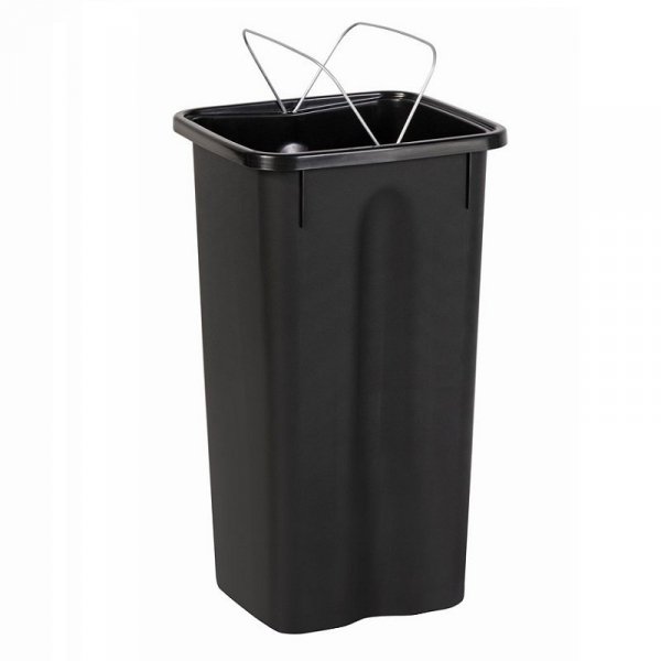 Kosz FLAP BIN 75L szary / pokrywa brązowa / bio 