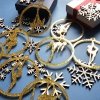Set of 9 Pole Dance Christmas Ornaments