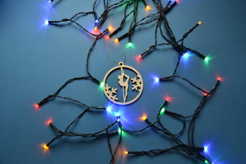 Pole dance Christmas Ornaments, perfect gift for pole dancer, Pole dance Wall Decor