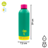 Butelka termiczna Kamai Gio Style, stal nierdzewna, zielona, pojemność 0,5L