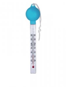 Pływający termometr 29cm kula Gre