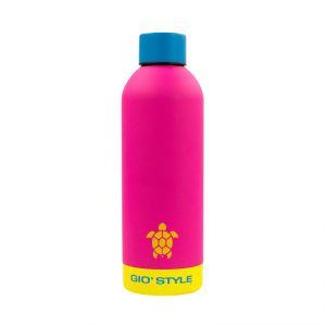 Butelka termiczna Kamai Gio Style, stal nierdzewna, różowa, pojemność 0,5L