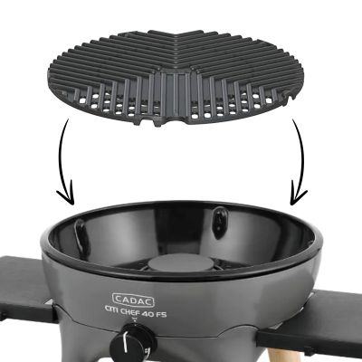 Ruszt CADAC BBQ 36cm do City&Grillo Chef