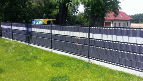 Taśma ogrodzeniowa ROLKA 26mb CLASSIC 19cm PROTECTO™ GRAFIT