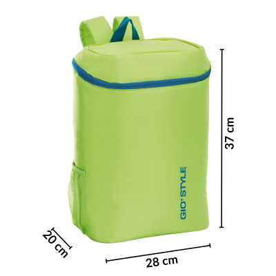 Plecak termiczny Kamai Gio Style, w kolorze zielonym, pojemność 20L