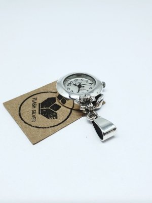 wiszący srebrny zegarek kod 894 