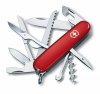 Scyzoryk Victorinox Huntsman 1.3713 - Wielofunkcyjny, z nożyczkami i otwieraczem do puszek, do survivalu - 91 mm - Czerwony