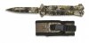 Nóż motylek K25 02132 Balisong Sand Phyton