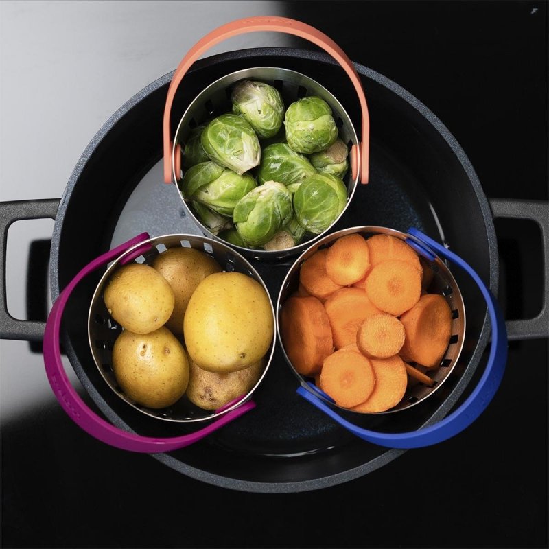 Koszyk do gotowania stalowy Cookin'Pod PRO - Blue / Trebonn