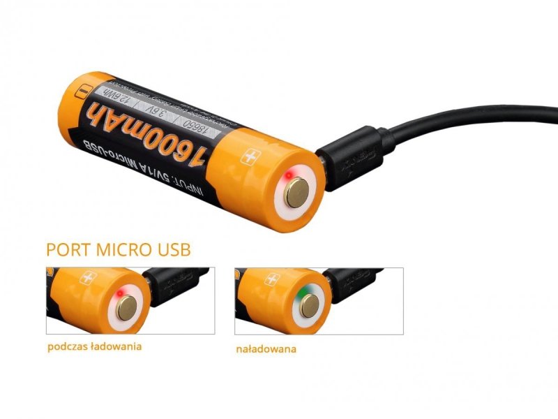 Akumulator Fenix USB ARB-L14U (14500 1600 mAh 1,5 V)