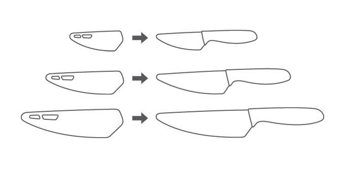 Nóż ceramiczny VITAMINO Tescoma 15cm, odporny na tępienie, precyzyjny