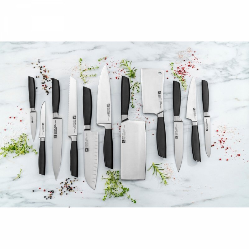 Nóż Santoku Z Rowkami 18 Cm Srebrny All * Star Zwilling