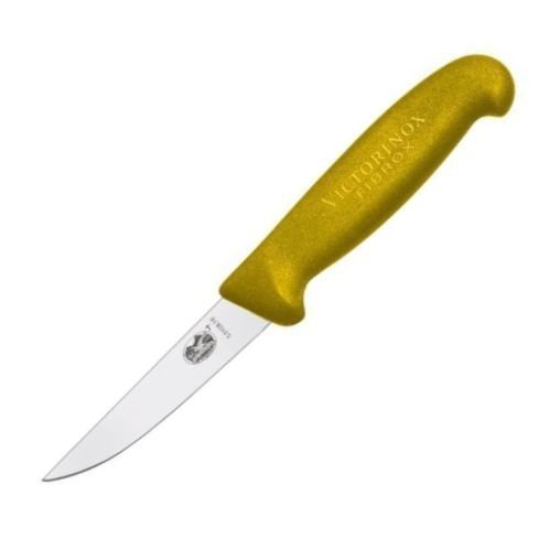 Nóż do trybowania królika Victorinox Fibrox - Antypoślizgowa rękojeść, precyzyjne ostrze do mięsa - 10 cm - 5.5108.10