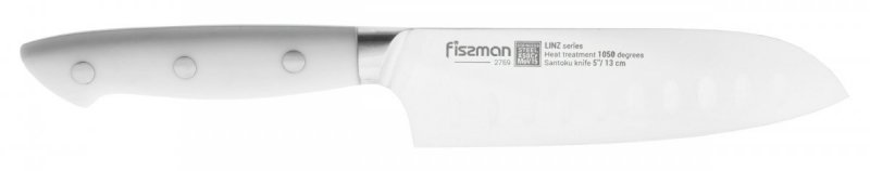 Fissman Linz nóż Kuchenny Małe Santoku 13 Cm uniwersalny