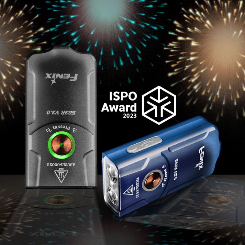 Latarka Diodowa Fenix E03r V2.0 Szara