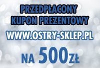 Kupon prezentowy przedpłacony 500 zł