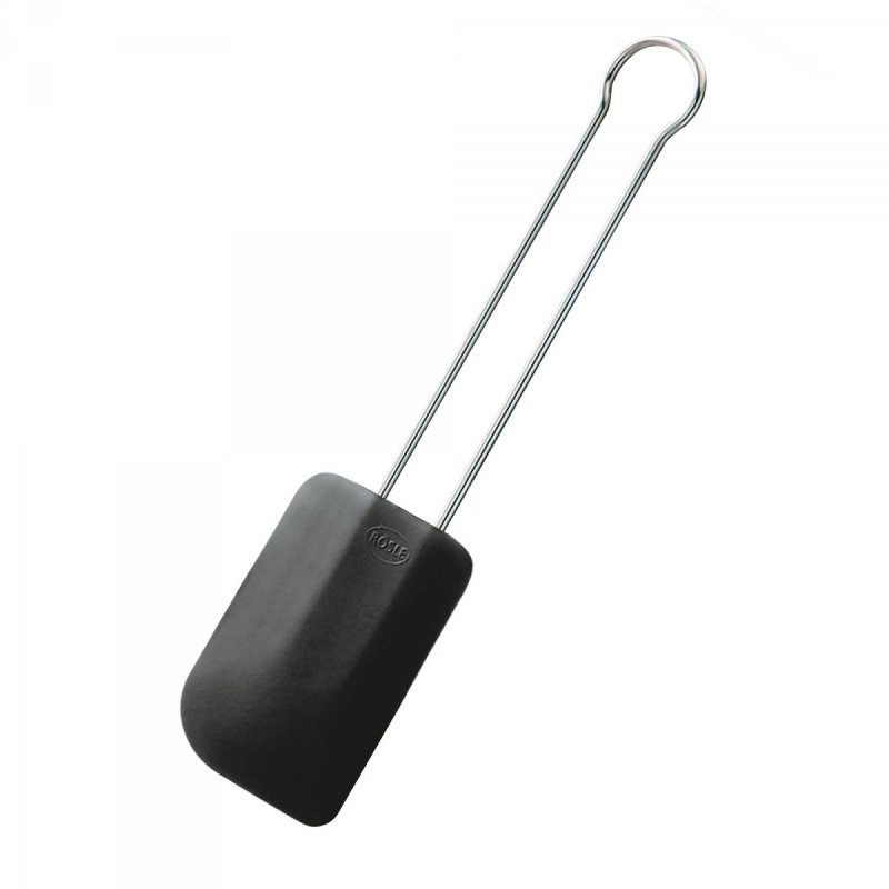 Łopatka szpatuła silikonowa czarna 32cm - Roesle