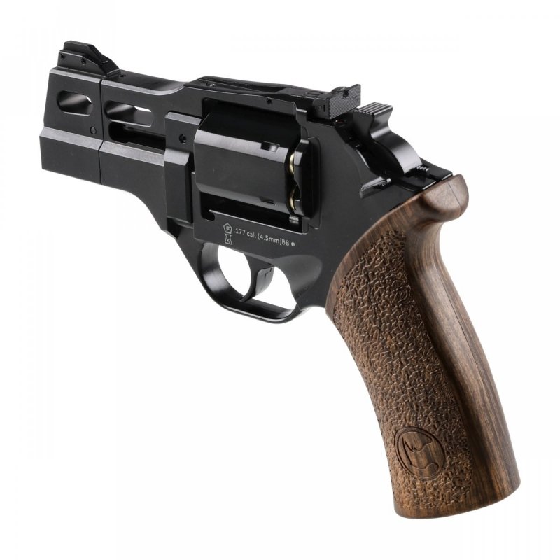 Rewolwer wiatrówka Black Ops Rhino 30DS 4,5 mm czarny
