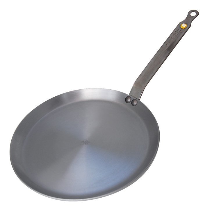 Patelnia do Naleśników Stalowa Indukcja de Buyer Mineral B Element 2 26 cm