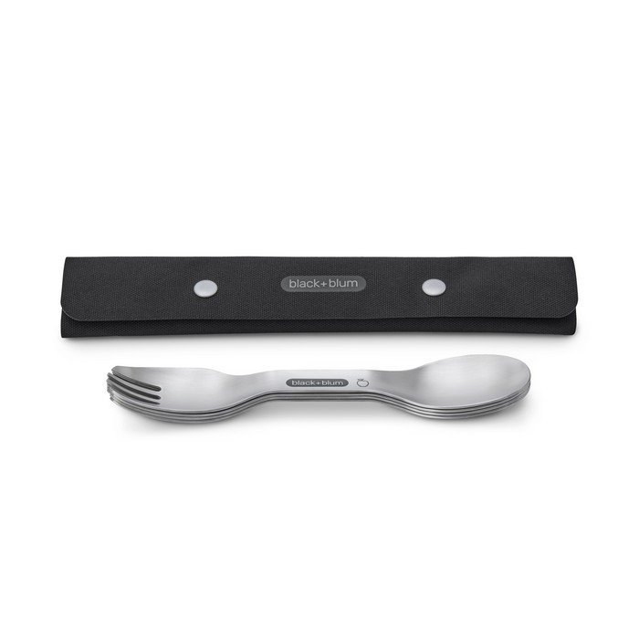 BB-Zestaw 4 sztućców stalowych 5el. NEW