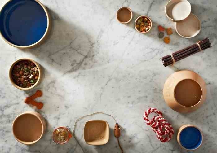 MC-Miska 21cm. dla psa beżowa, Non Tip Lettered