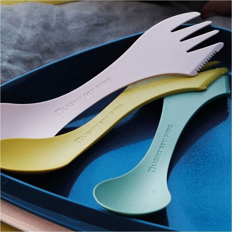 Łyżkowidelec Light My Fire Spork O Bio Czerwony