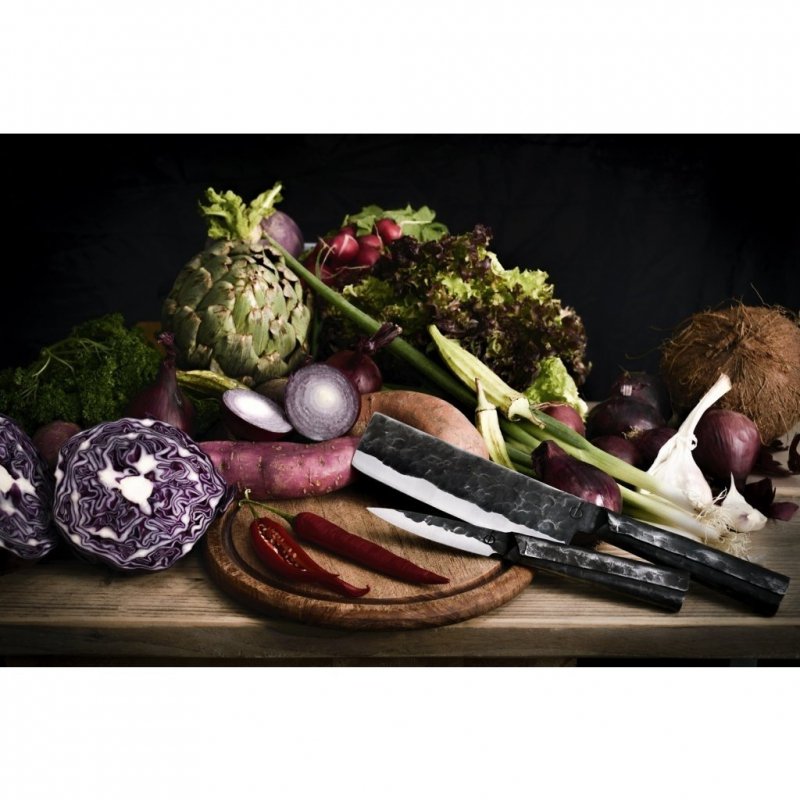 Japoński nóż Kuchenny do Warzyw Brute 17,5 Cm, Forged w Stylu Japońskim