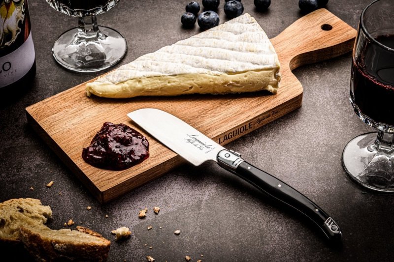 Nóż do sera Santoku 9 cm Laguiole Deska Premium Line Acacia