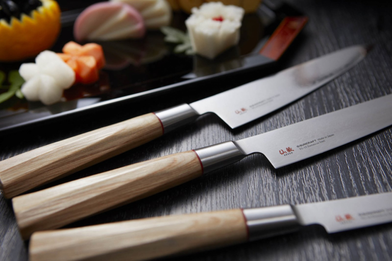 Nóż kuchenny Suncraft SENZO TWISTED OCTAGON Chef 240 mm