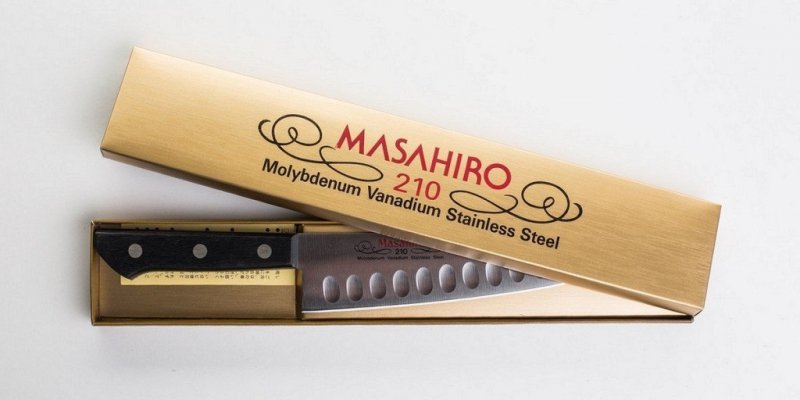 Masahiro BWH Chef Dimple 21cm MBS-26 Pakkawood Ostry
