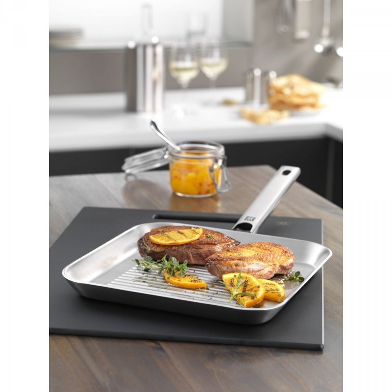 Stalowa Patelnia Grillowa 24 Cm Zwilling Plus